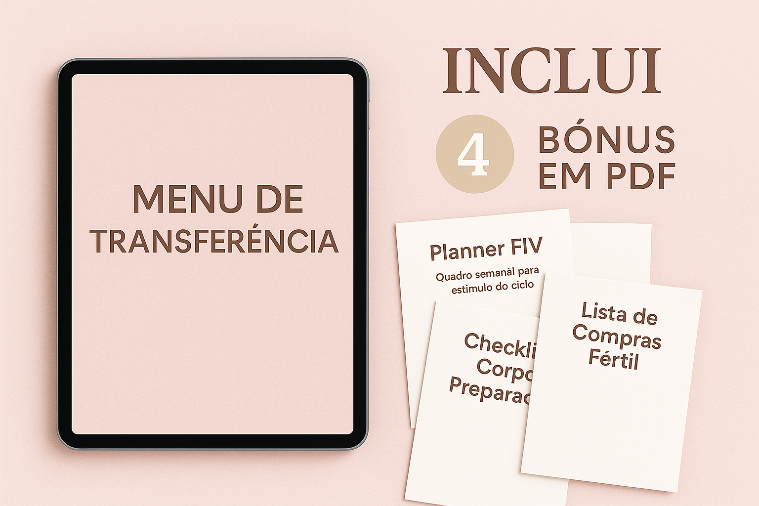 Menu para Transferência FIV
